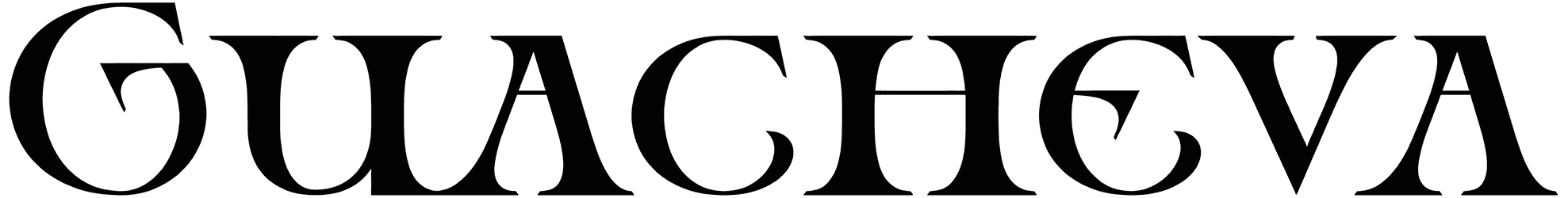 Guacheva Font