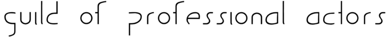 Guild of Professional Actors Font