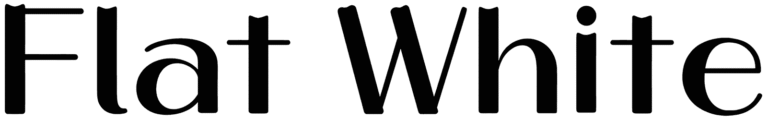 HU Flat White Font
