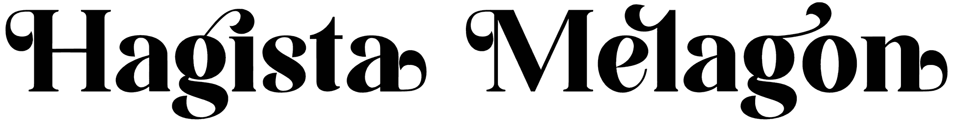 Hagista Melagon Font