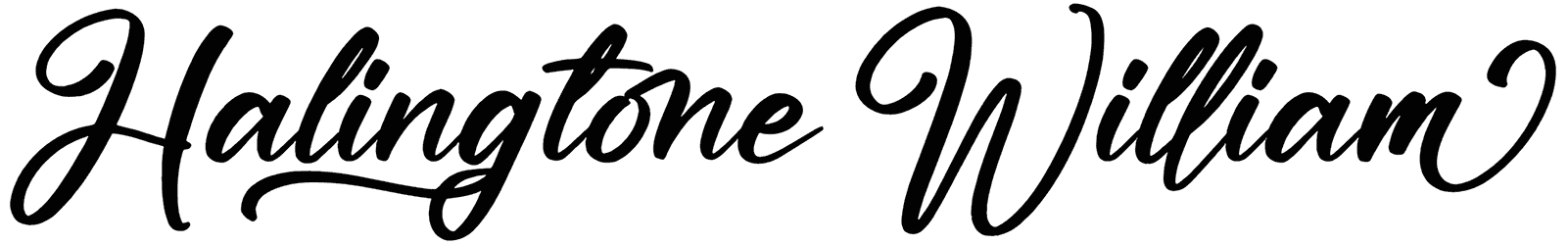Halingtone William Font