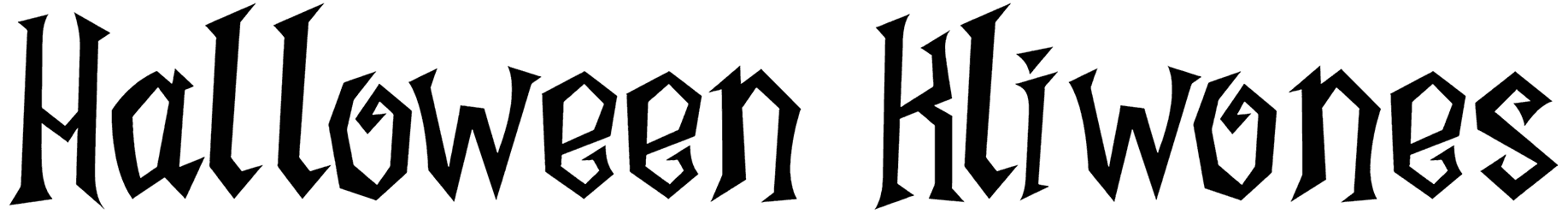 Halloween Kliwones Font