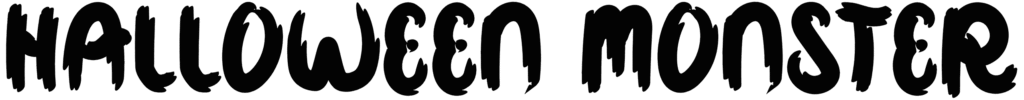 Halloween Monster Font