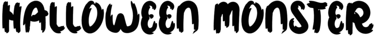 Halloween Monster Font