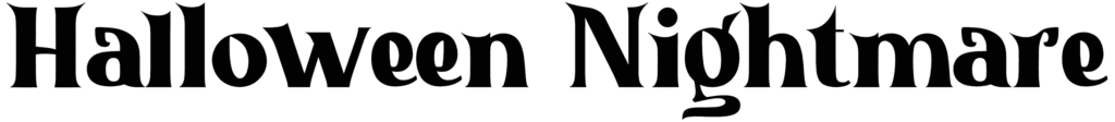 Halloween Nightmare Font