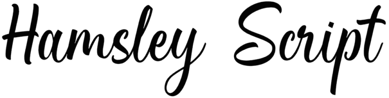 Hamsley Script Font