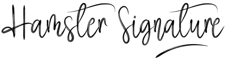 Hamster Signature Font
