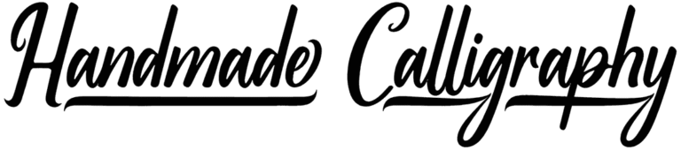 Handmade Calligraphy Font