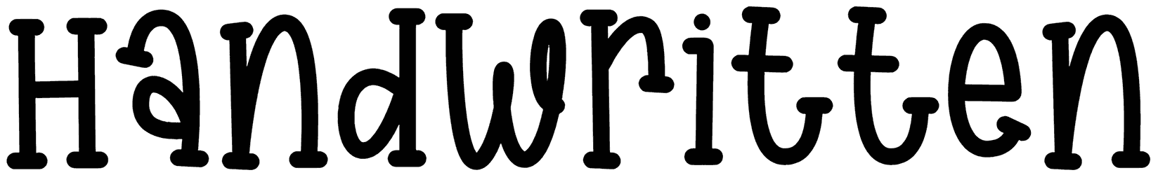 Handwritten Font