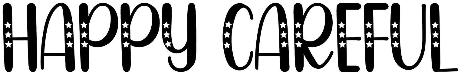 Happy Careful Font