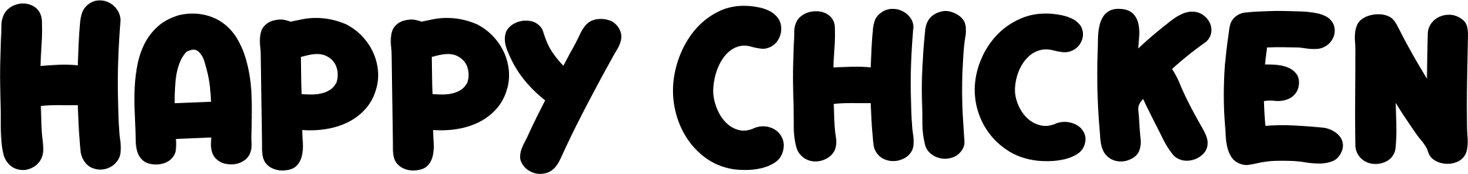Happy Chicken Font
