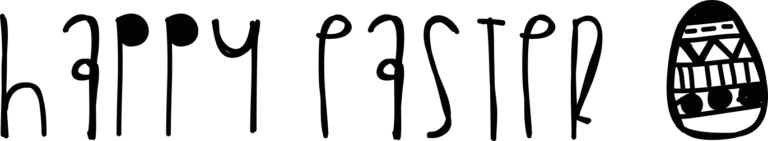 Happy Easter Font
