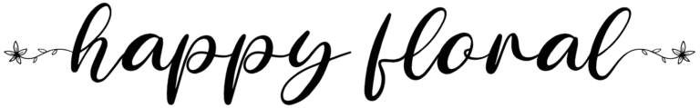 Happy Floral Font