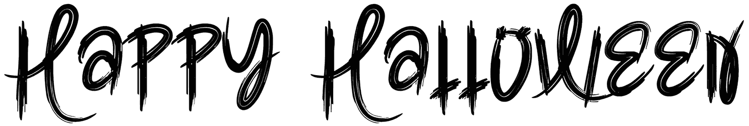 Happy Halloween Font