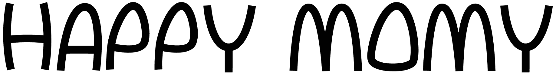 Happy Momy Font