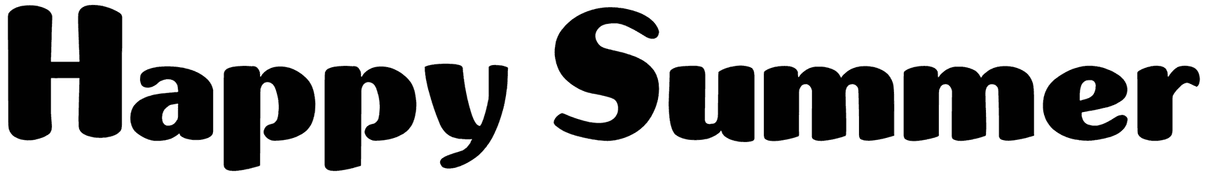 Happy Summer Font