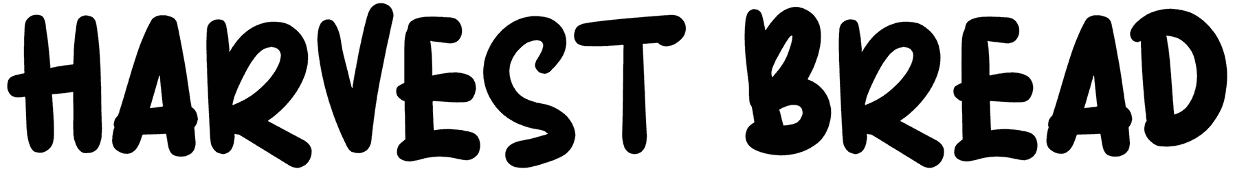 Harvest Bread Font