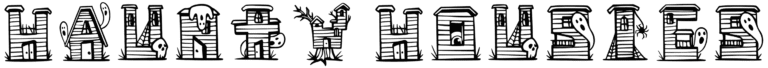Haunty Housies Font