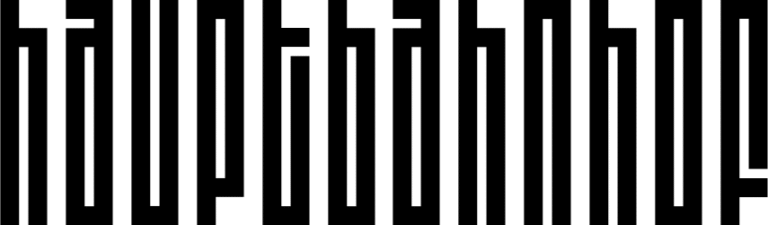 Hauptbahnhof Font