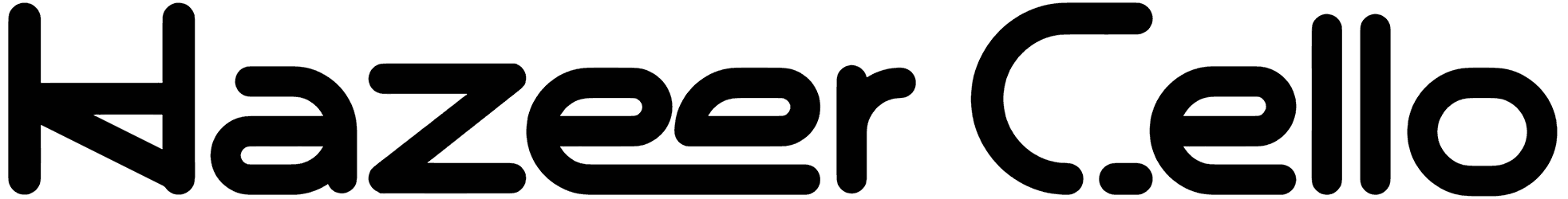 Hazeer Cello Font