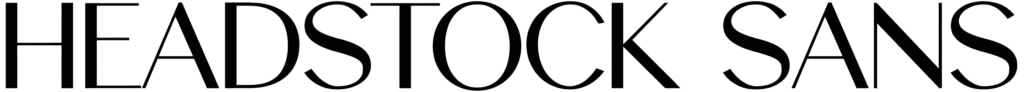 Headstock Sans Font