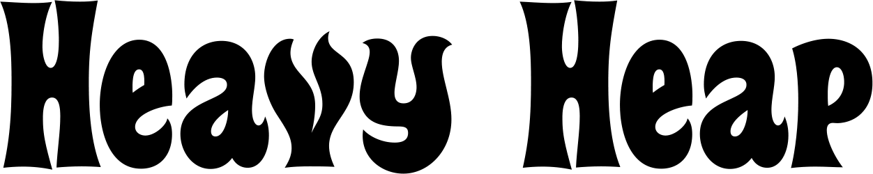 Heavy Heap Font