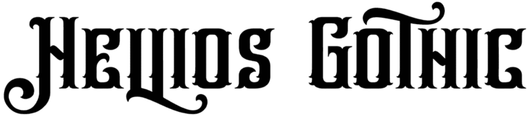 Hellios Gothic Font