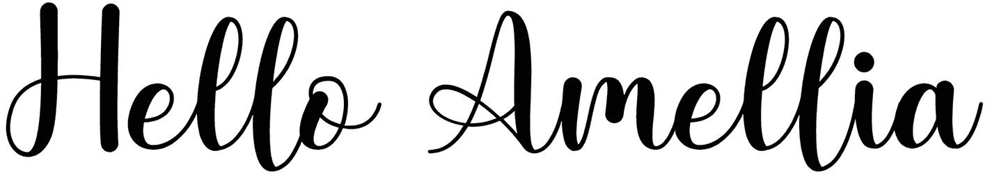 Hello Amellia Font