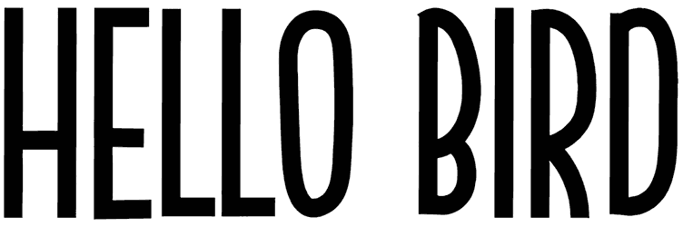 Hello Bird Font