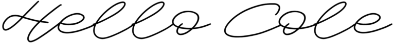 Hello Cole Font