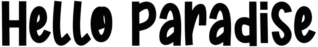 Hello Paradise Font