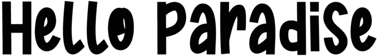 Hello Paradise Font