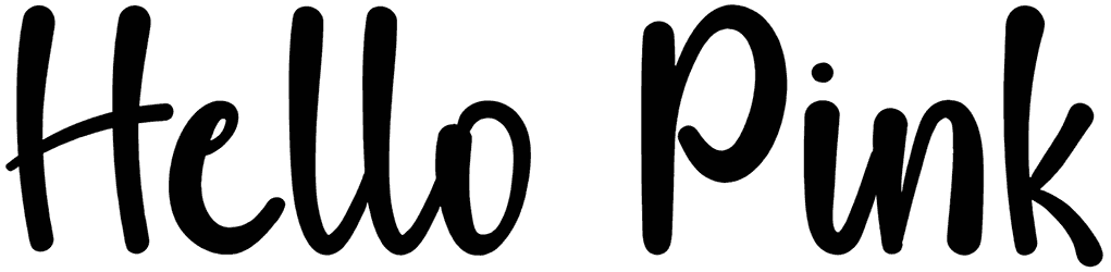 Hello Pink Font