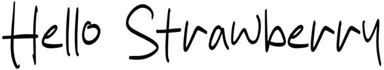 Hello Strawberry Font