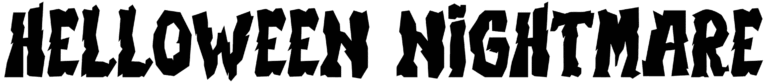 Helloween Nightmare Font