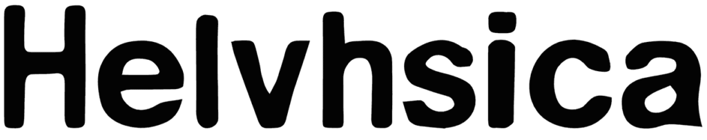 Helvhsica Font