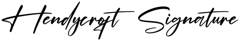 Hendycroft Signature Font
