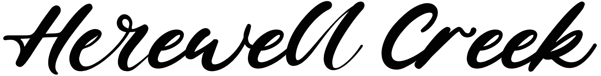 Herewell Creek Font