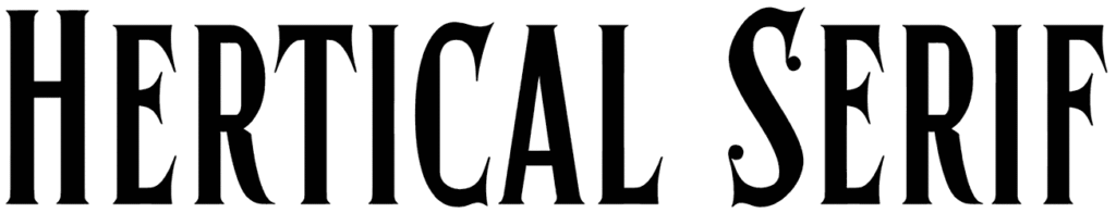 Hertical Serif Font
