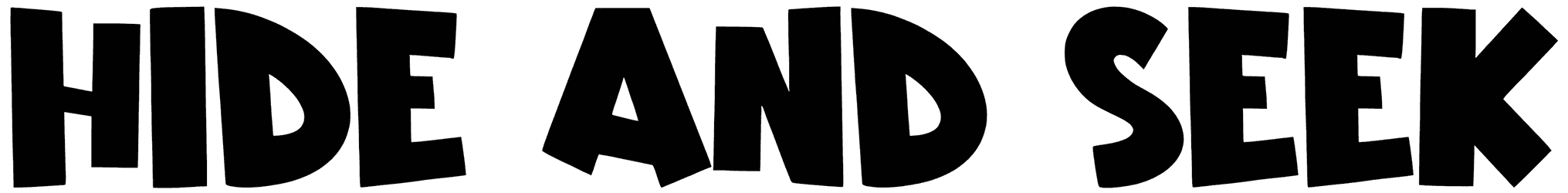 Hide And Seek Font