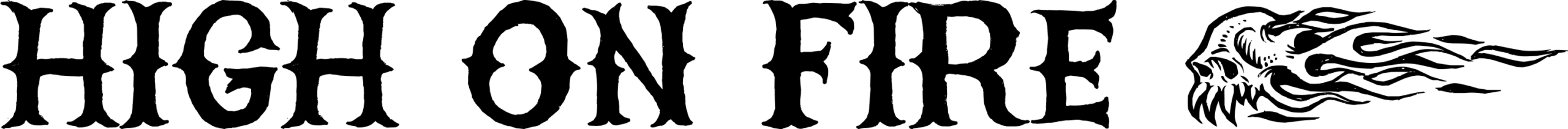 High On Fire Font