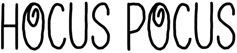 Hocus Pocus Font
