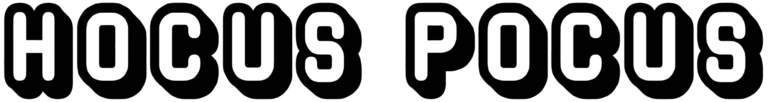 Hocus Pocus Font