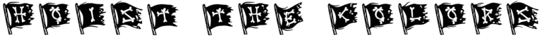 Hoist The Colors Font