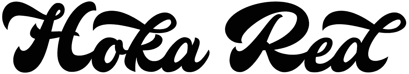 Hoka Red Font