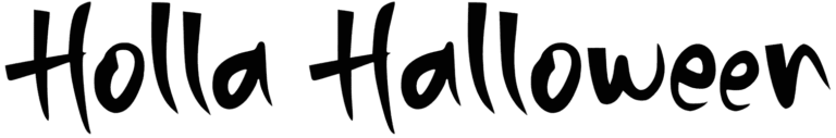 Holla Halloween Font
