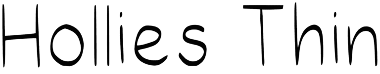 Hollies Thin Font