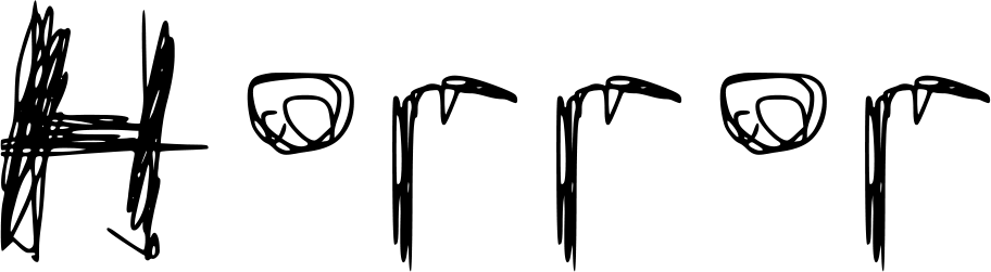 Horror Font