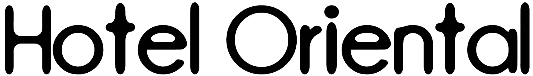 Hotel Oriental Font