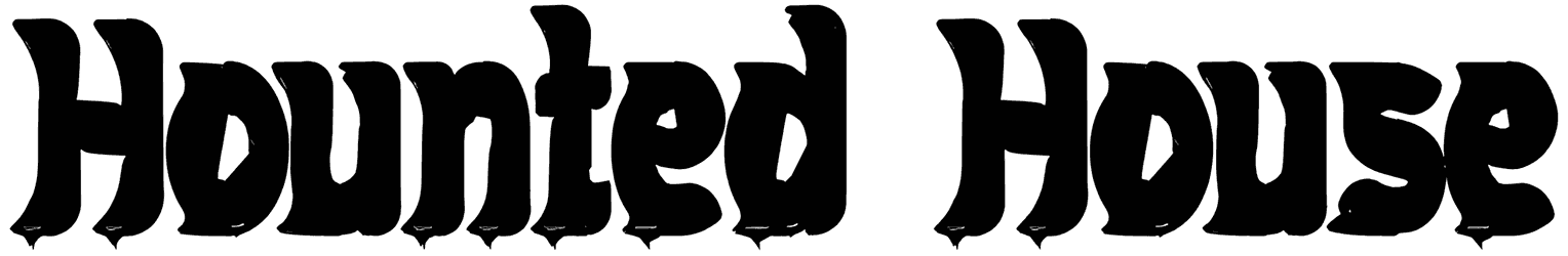 Hounted House Font